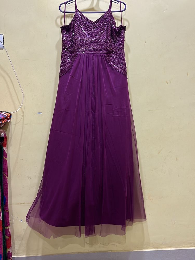 *PRICE DROP* AND Purple Maxi Dress Size L