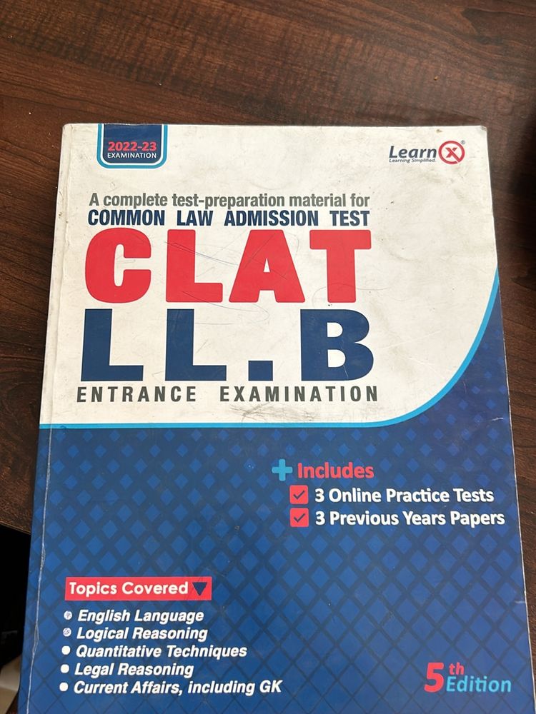 Clat Exam Book