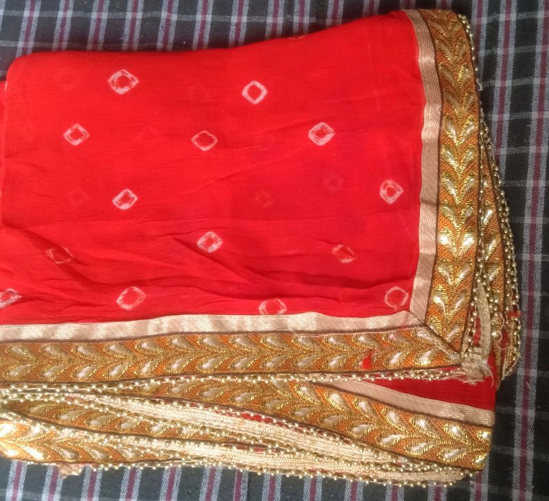 Orange Dupatta