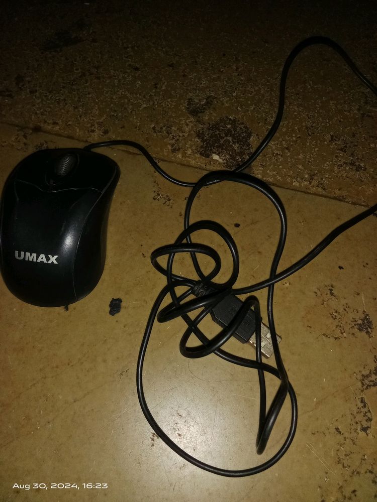 Wired Mouse With Keyboard