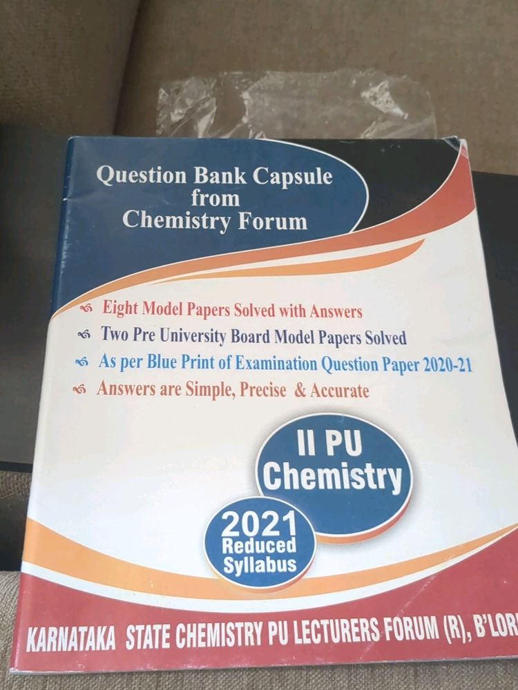 2nd Puc Model Question Paper With 1 Mark Short Q