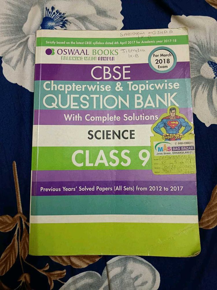 Class 9 Question Bank With Solution Science