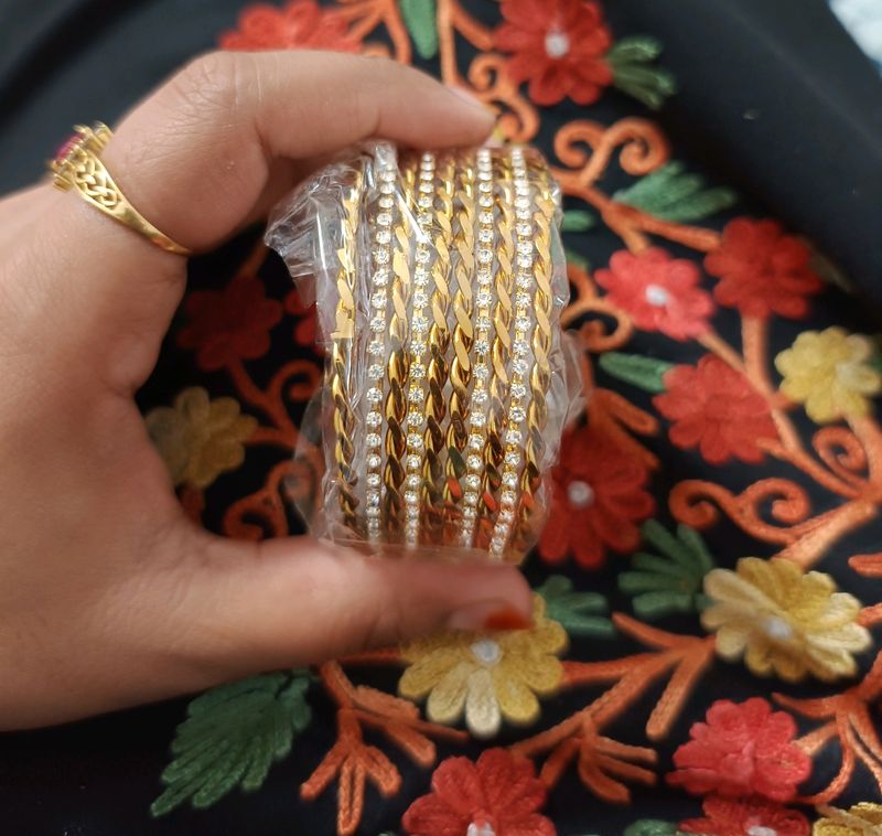 Beautiful Golden Bangles