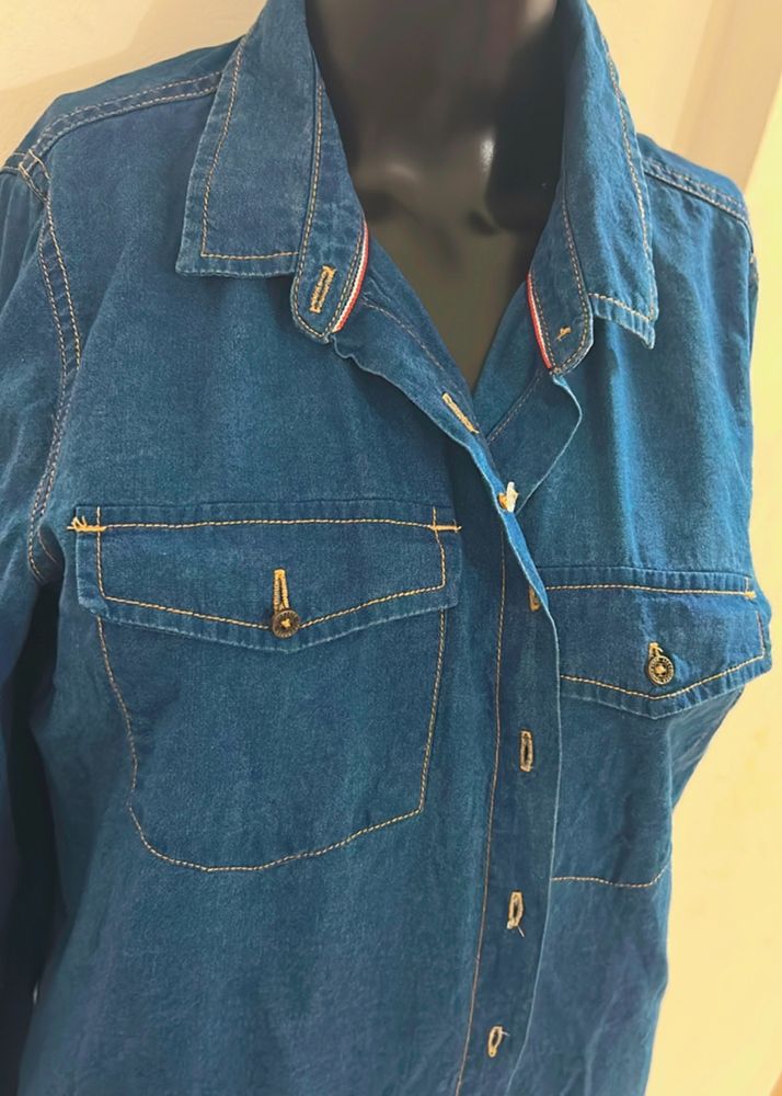 Denim Look Shirt