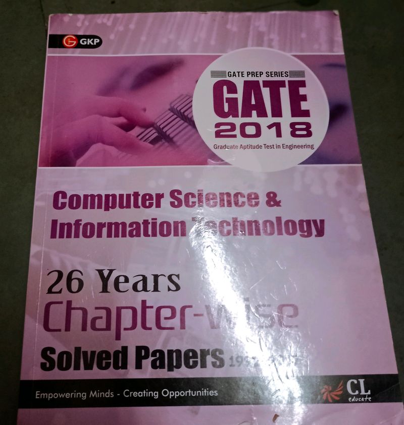 Gate 2018 Book For Cs&It