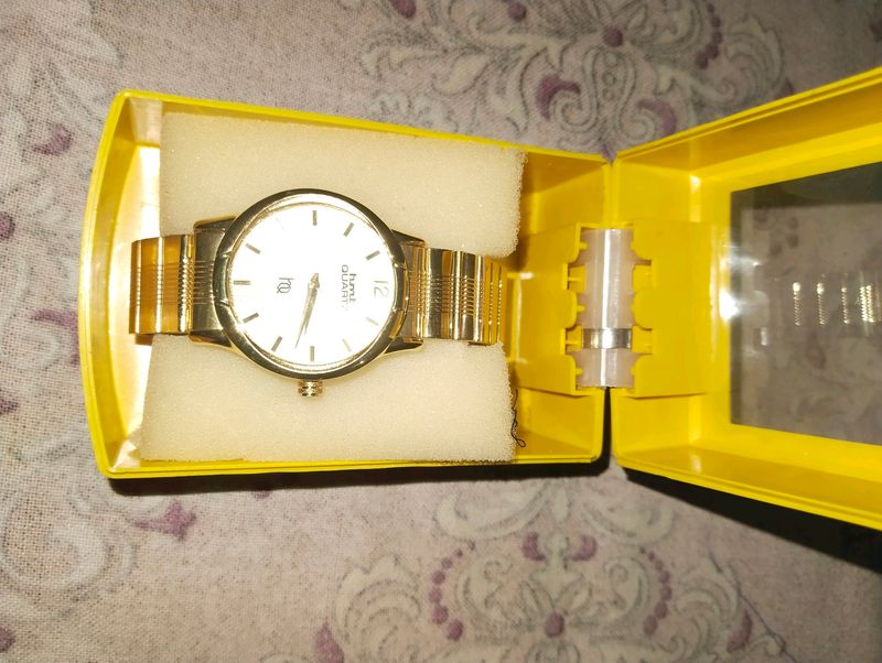 Golden Man Watch