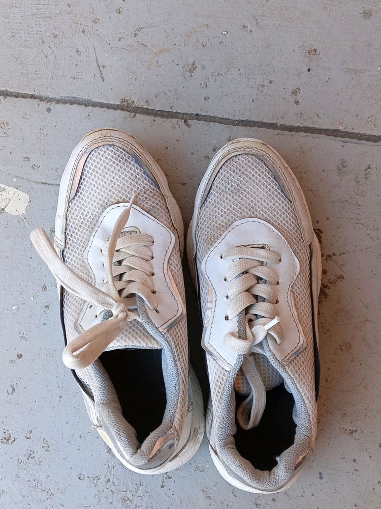 Used White Shoes