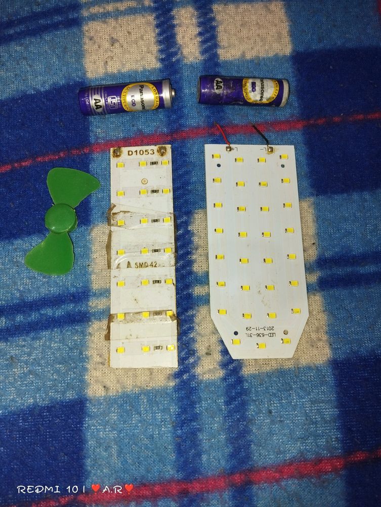 Led Bulb And Battery