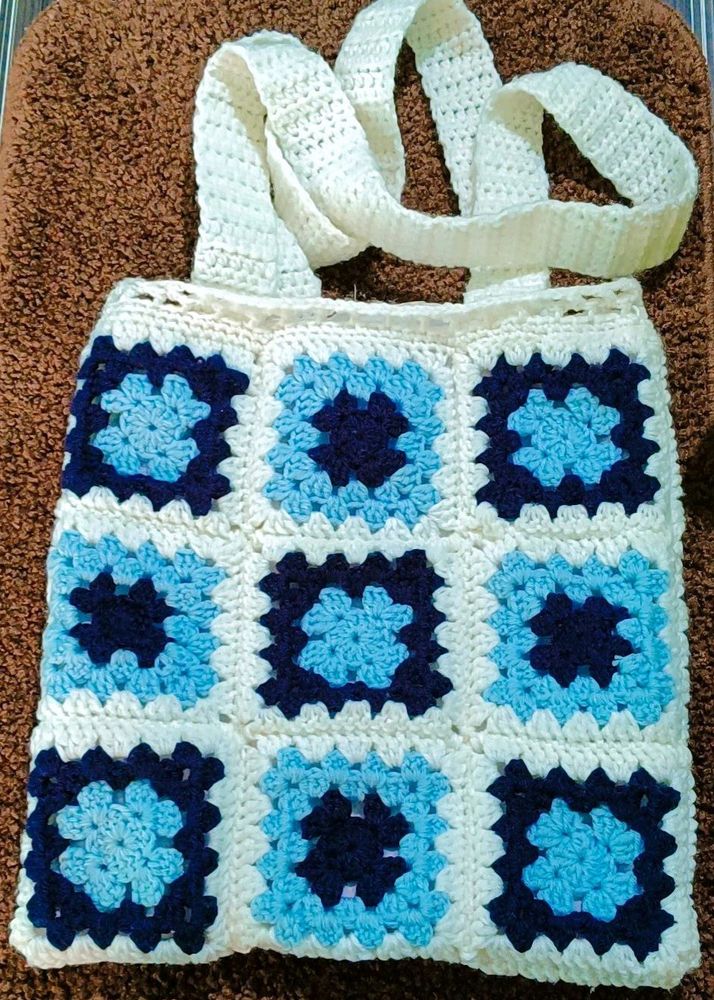 Crochet Granny Square Bag