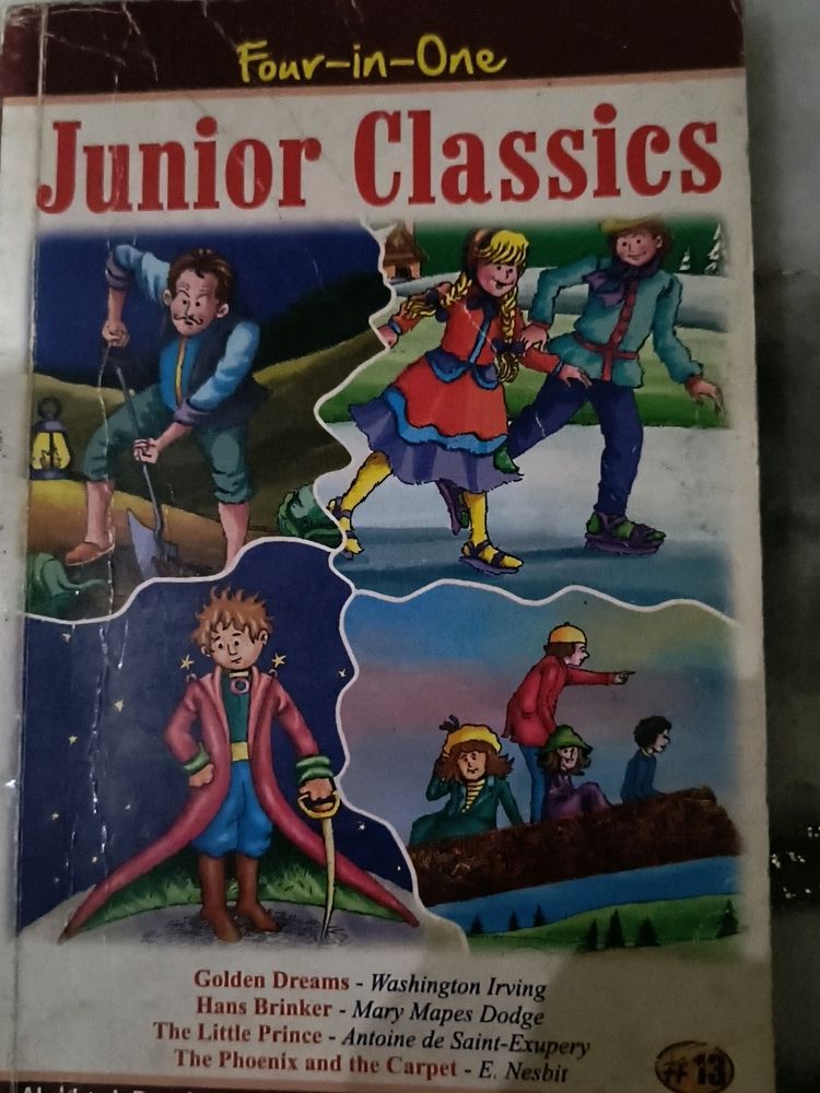 Junior Classics Four In One Book For Kids