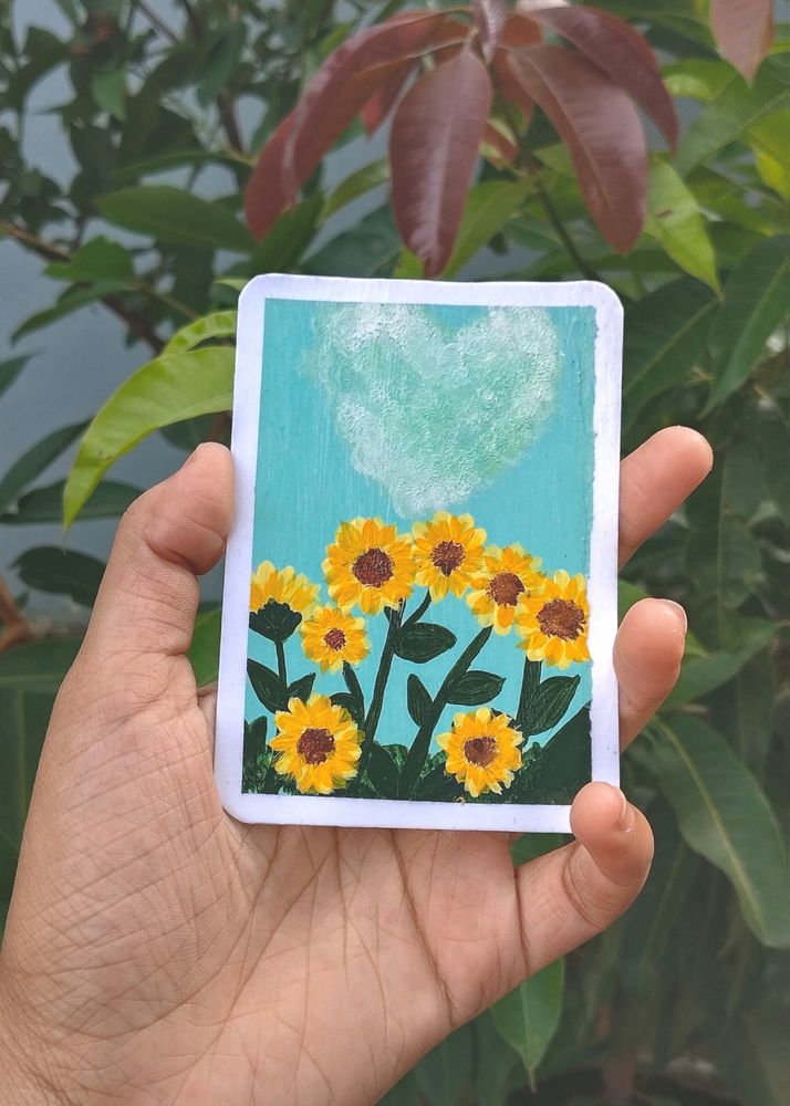 Painted Polaroid