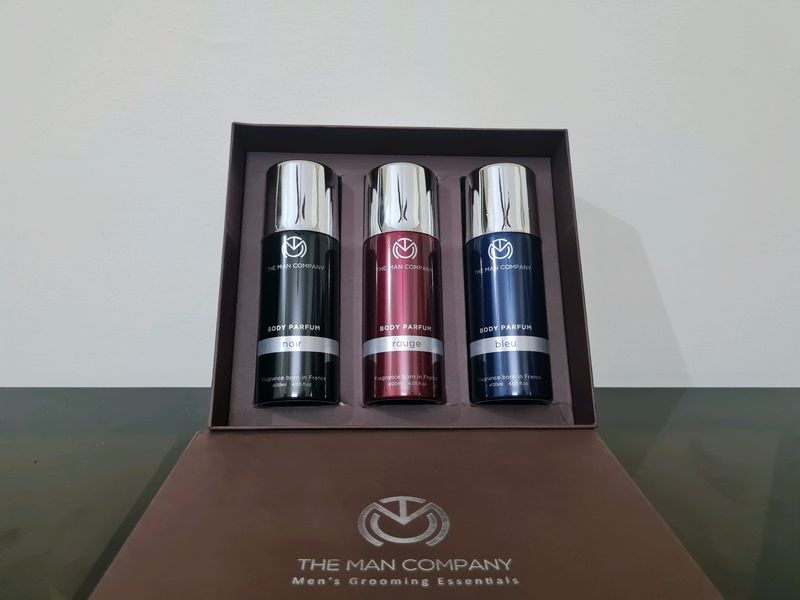 THE MAN COMPANY - BODY PARFUM GIFT SET OF 3