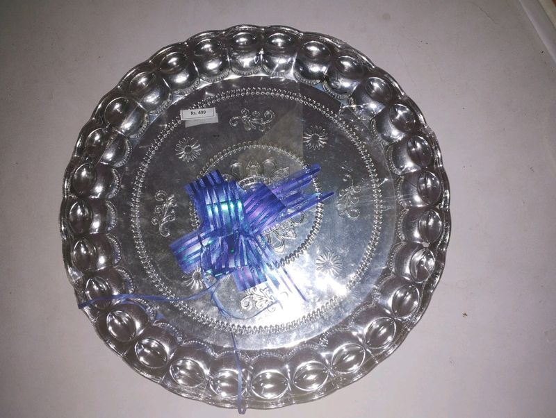 Silver Designer Tray