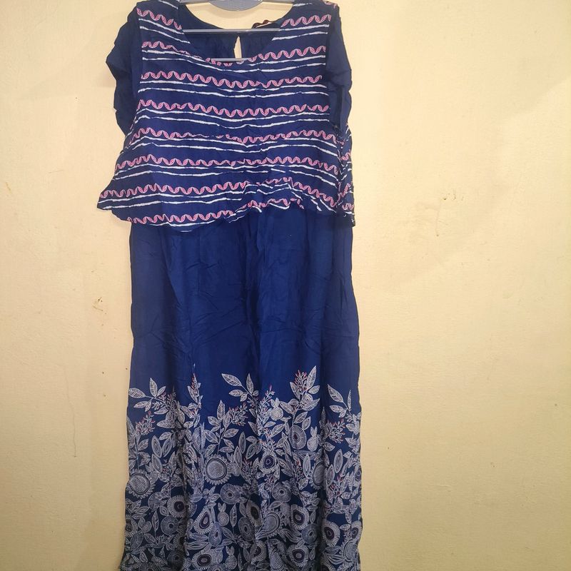 Long Indo Western Dress