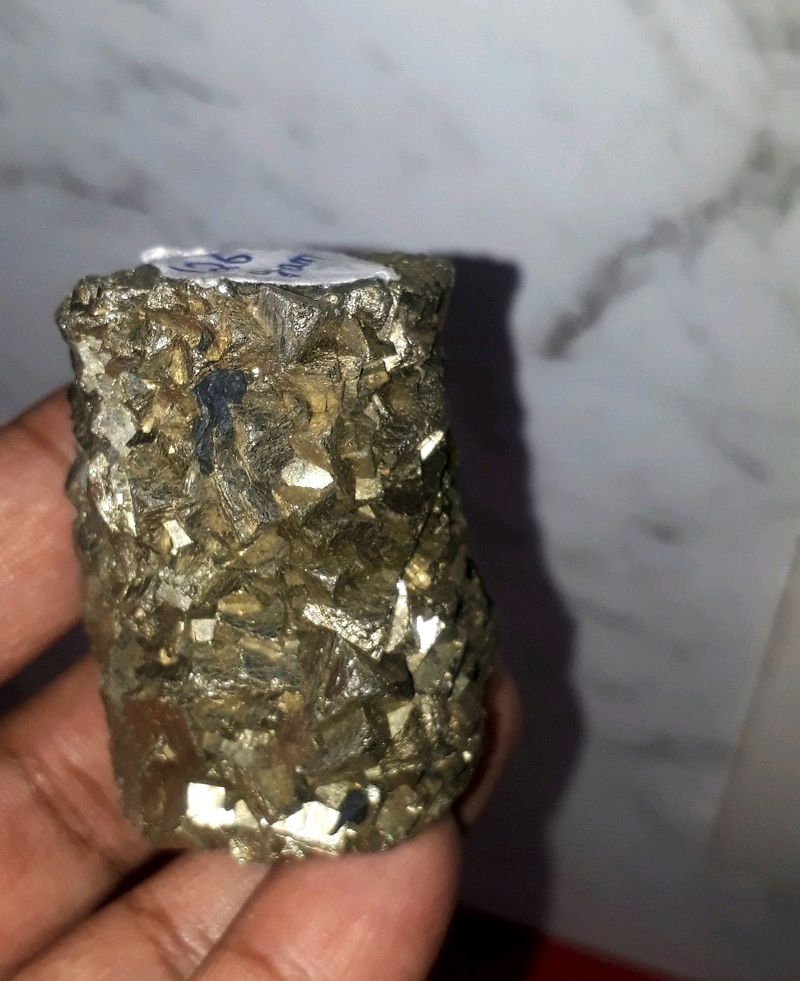 Natural Real Pyrite Crystal Stone