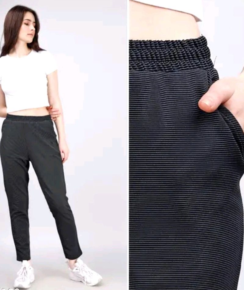 Women Grey Trouser Bottomwear (New)