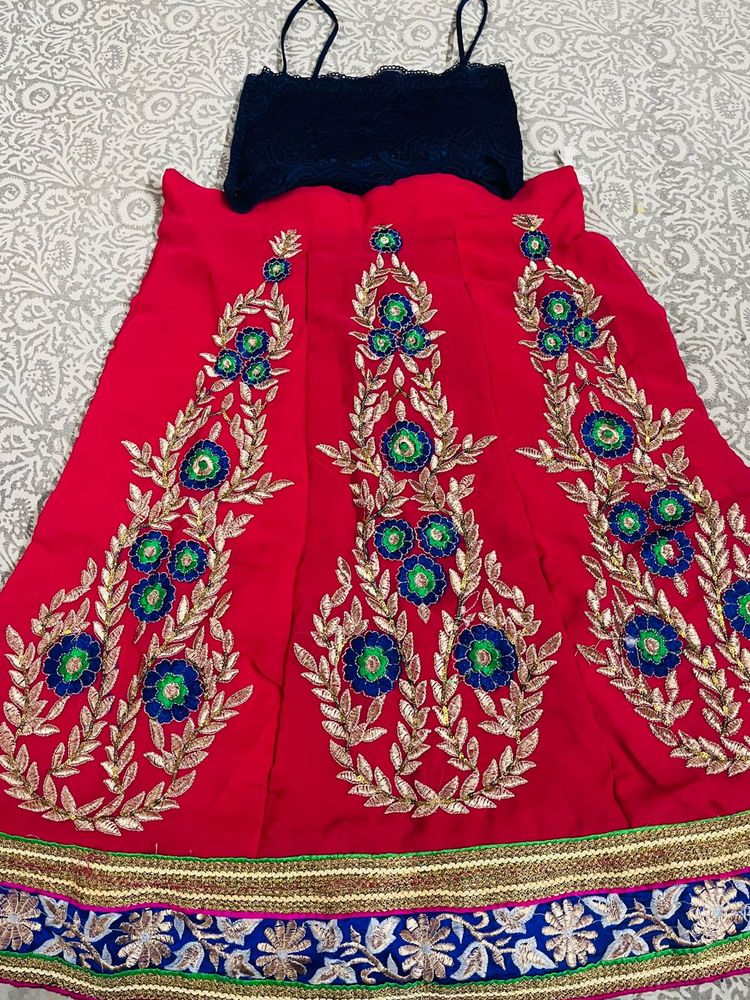 Baby Girls Lagha Choli Size 4,6