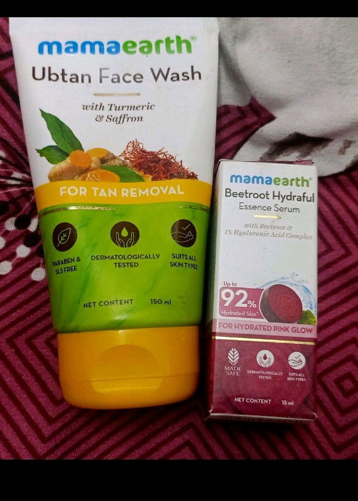 2 Products Mamaearth