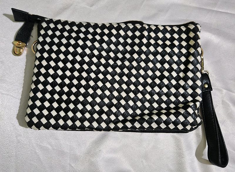Black And White Clutch