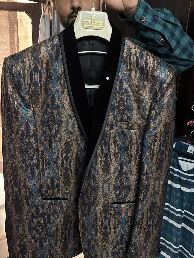 VELVET TUX MULTI SHADE Blazer