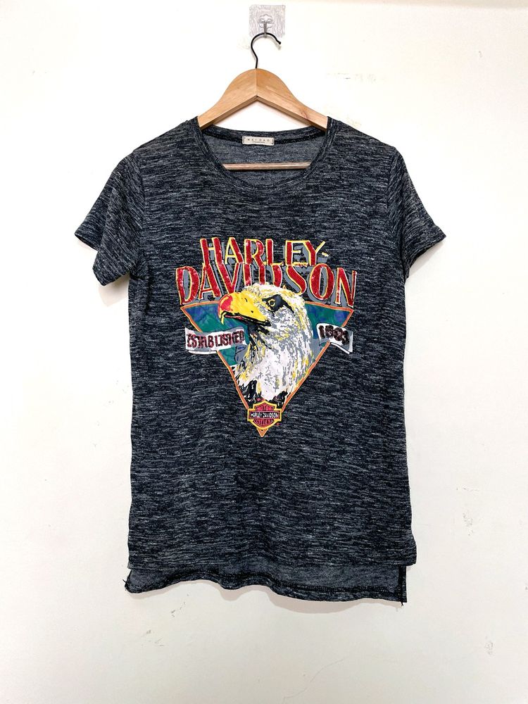 Imported Harley Davidson Eagle  Tee By Weidao