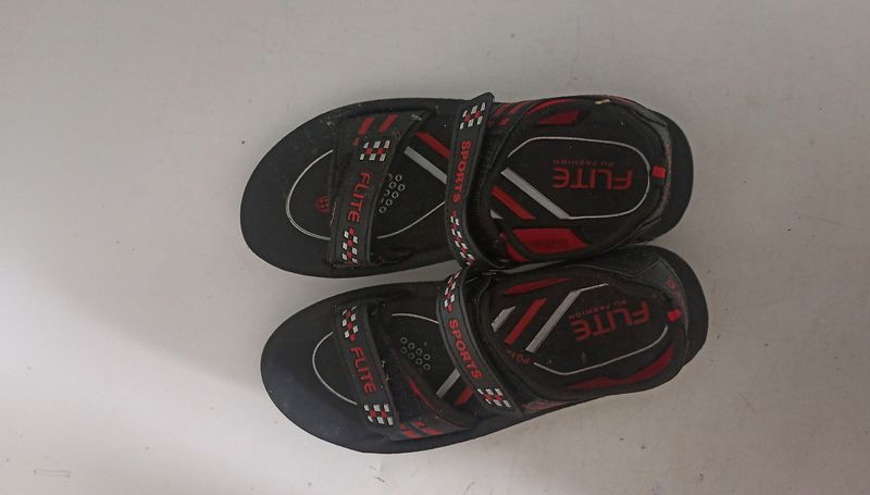 FLITE BLACK SPORTS SANDALS