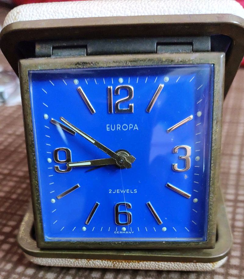 Europa Table Clock