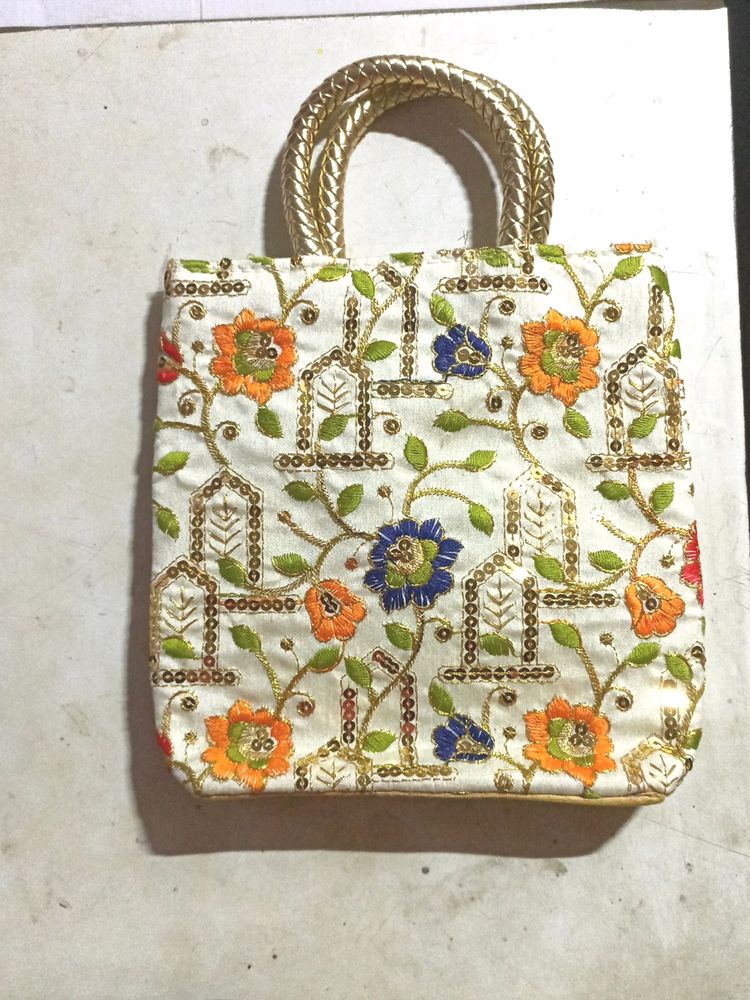 Embroidery Handbag