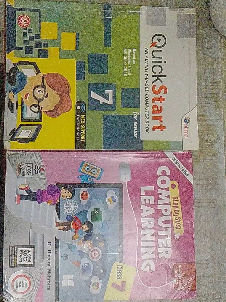 Computer Textbooks Combo Pack Books.