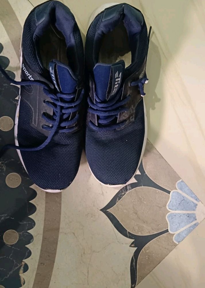 Blue Sport Shoes