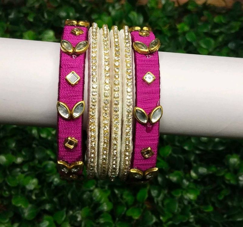 Silk Thread Bangles