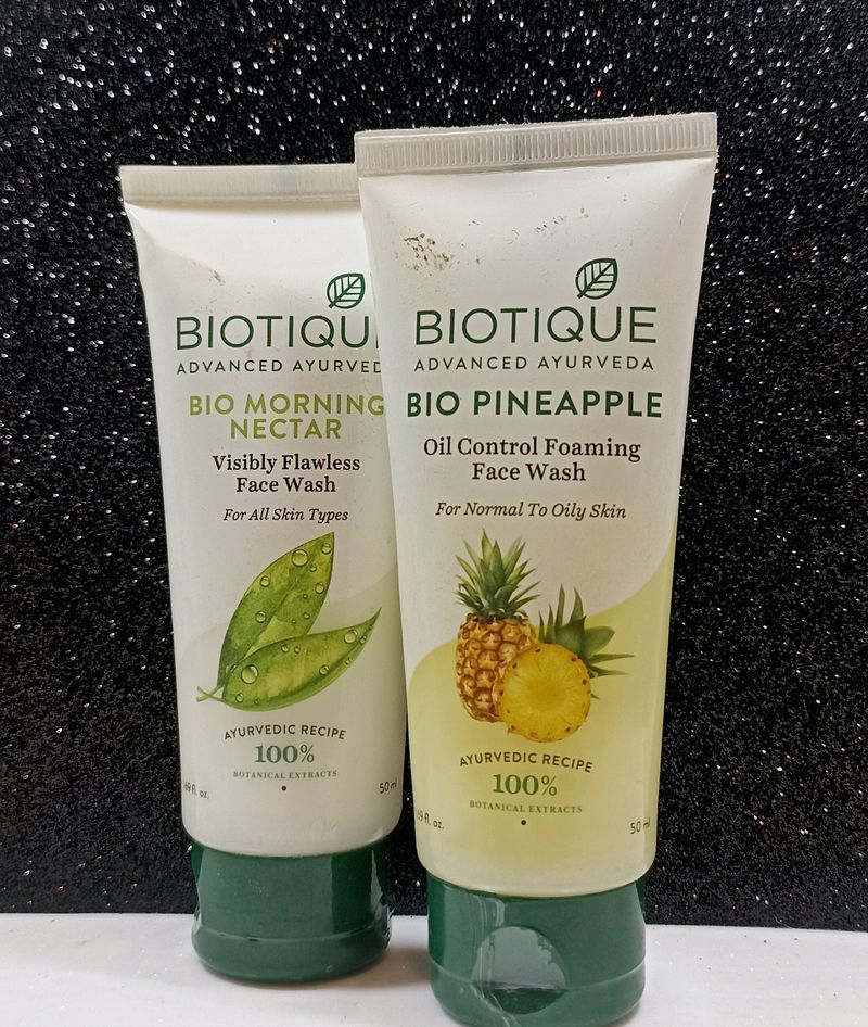 Combo - BioPineapple & Biomorning Nectar Face Wash