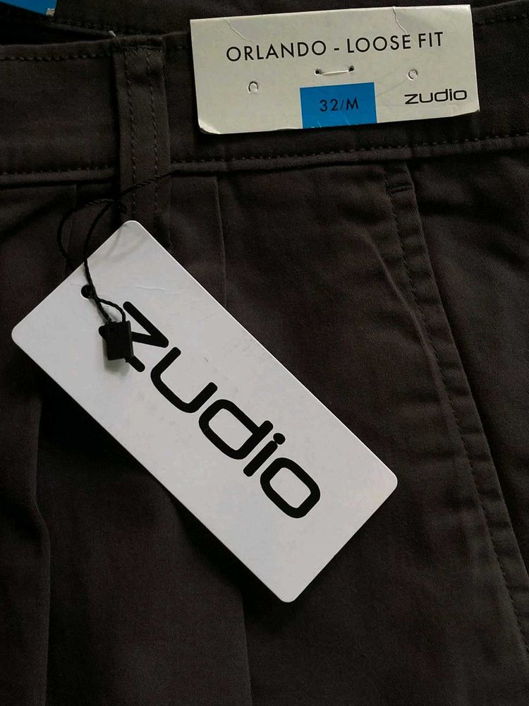 ZUDIO Men's Baggy Chinos/Pants