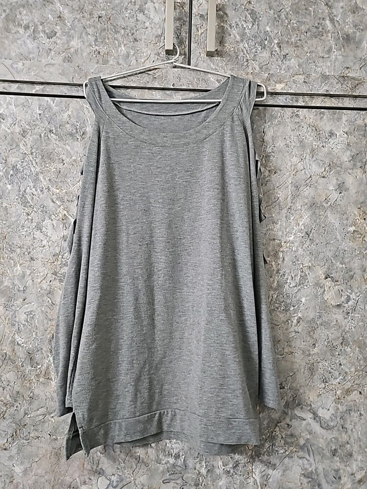 Grey Full Sleeves Tshirt