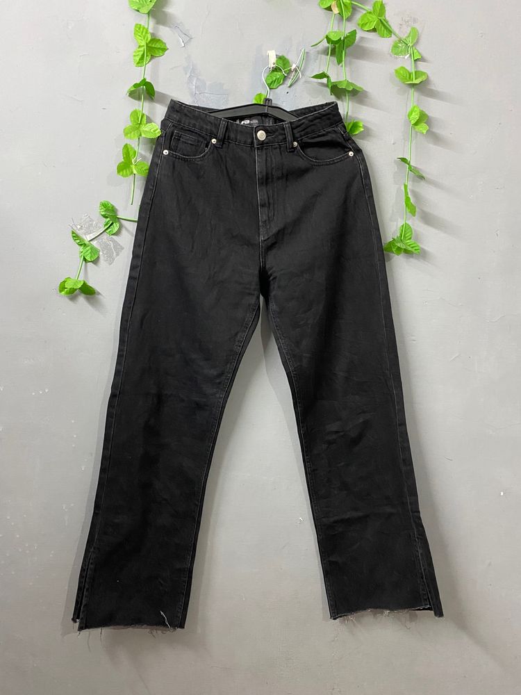 Baggy Lose Style Side Cut Jeans