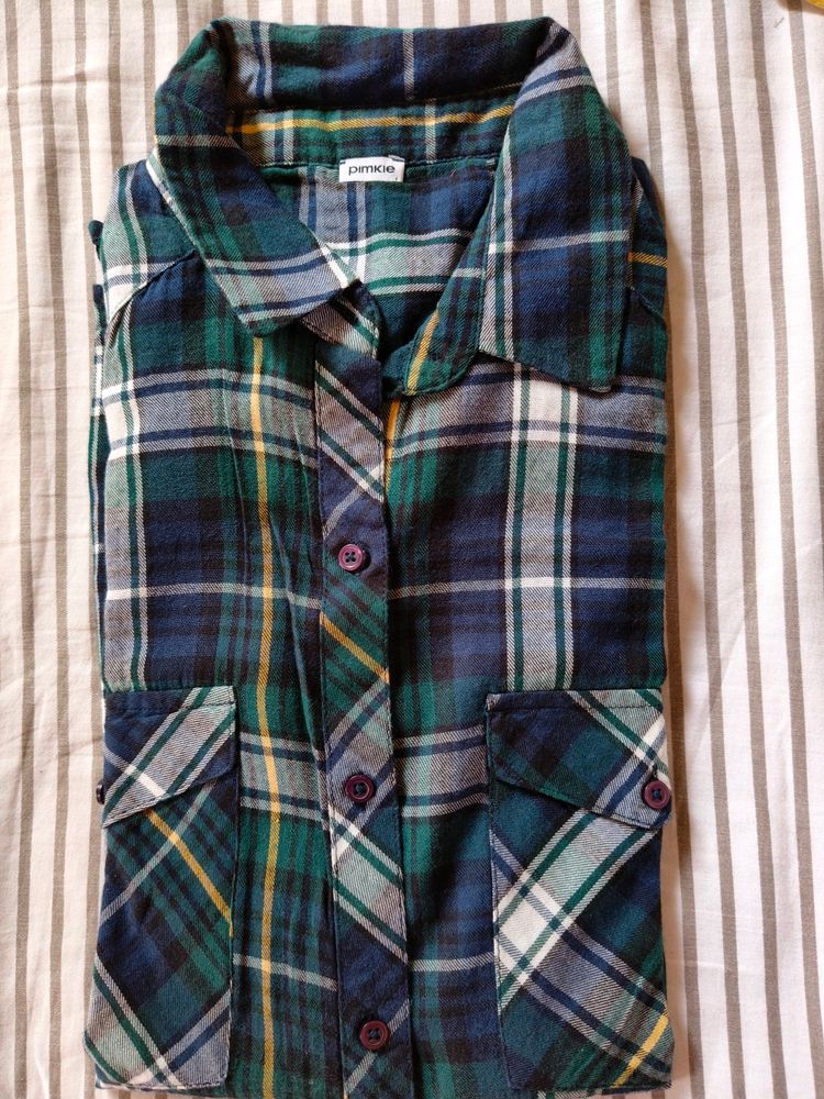 Checked Shirt For Women