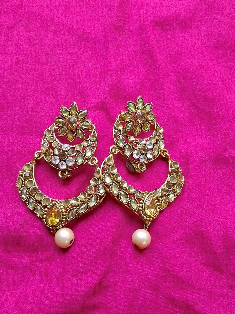 Beautiful Golden Earrings