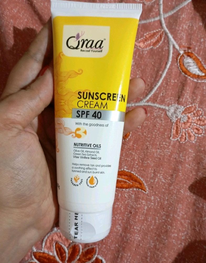 qraa sunscreen