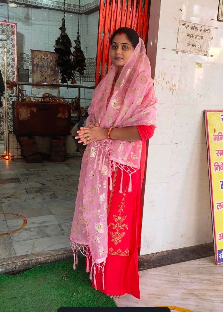 Pink Dupatta