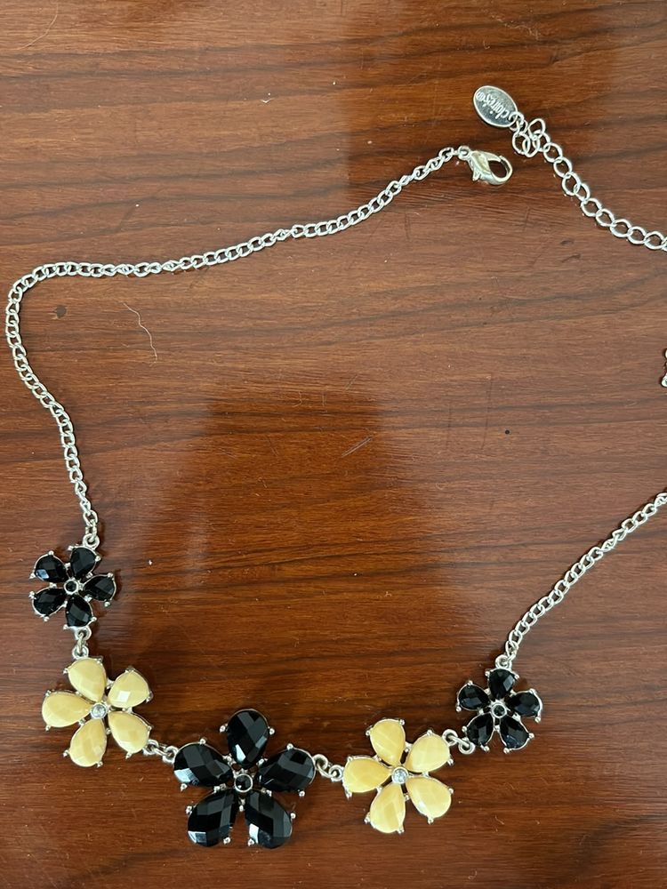 Floral Necklace from Claire’s