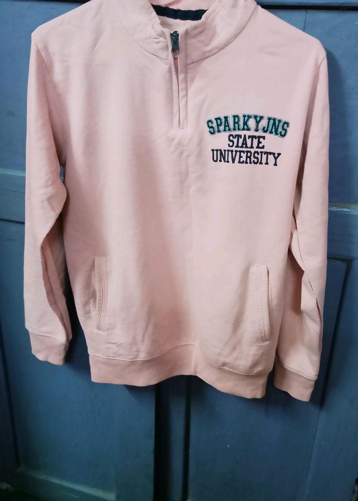 Sparky Women Sweatshirt Peach Colour