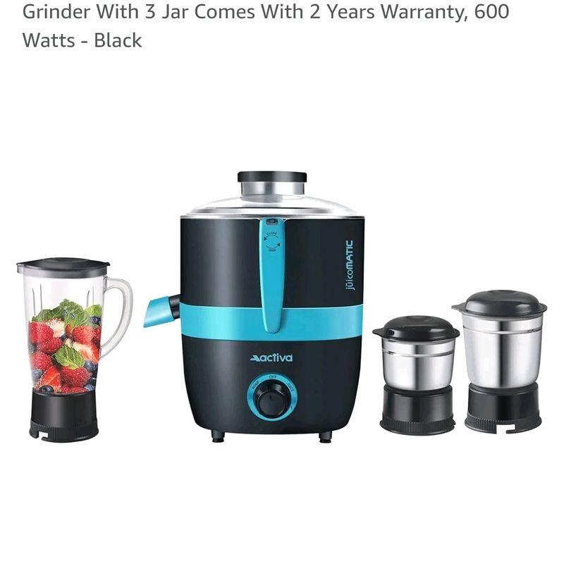 This Is A Brand New Juicer Mixie.With 3 Jars