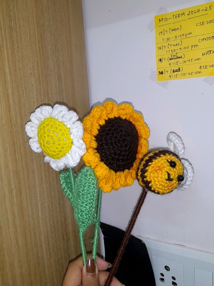 Crochet Flowers Combo