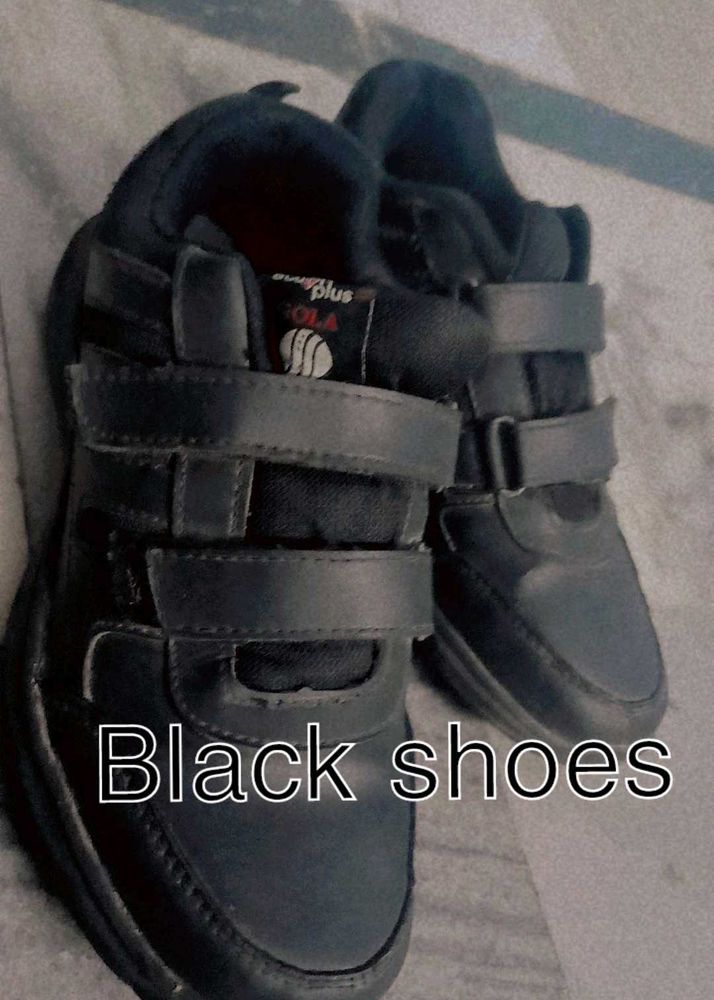 Black School Shoes