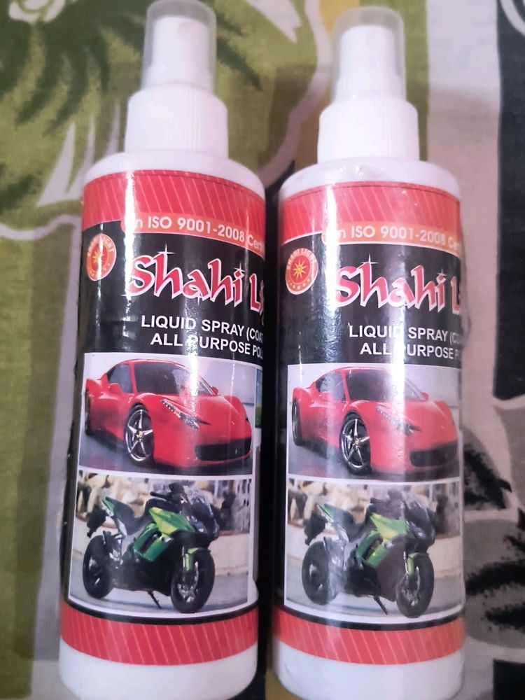 Bike Polish Set Of 2 Little Used Both