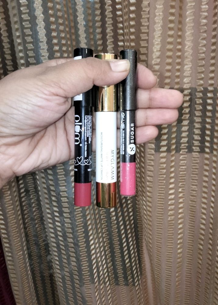 Combo Offer 3 Brand Lip crayon