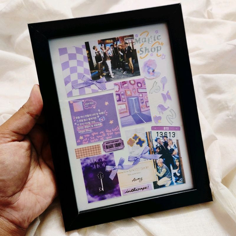 BTS MAGIC SHOP HANDMADE PHOTOFRAME