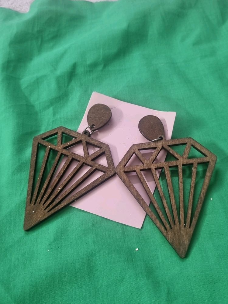 Wooden Must Buy Earrings!!