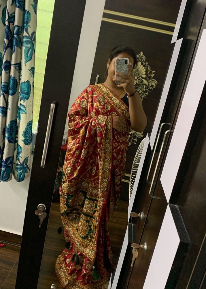 Heavy Work Saree For Wedding ❤️