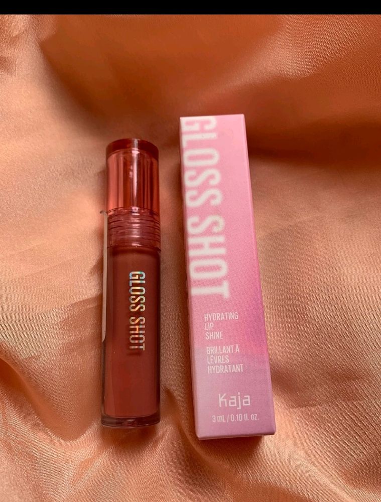 Kaja Gloss Shot Hydrating Lip Shine,Pink Drink 🩷